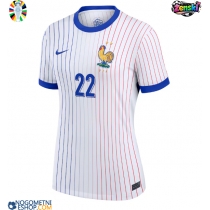 Ženski Nogometni dresi Francija Theo Hernandez #22 Gostujoči EP 2024 Kratek Rokav